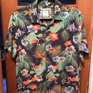 Denim & Flower SS Hawaiian Shirt, M